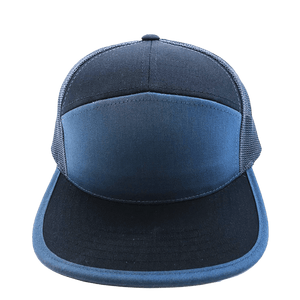 7 Panel Blue & Black for hat builder